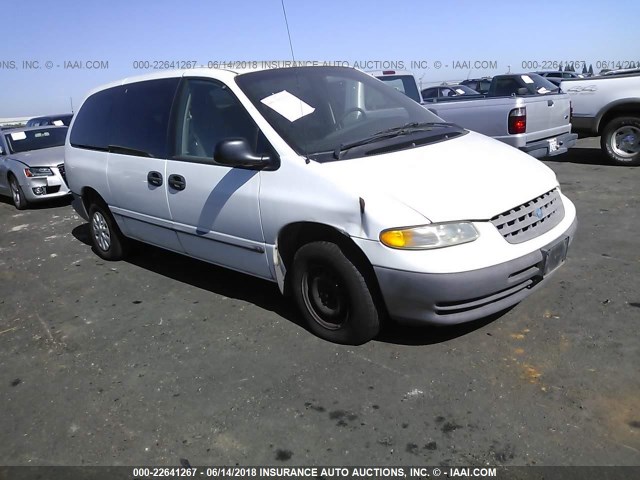 2P4GP24R8VR350340 - 1997 PLYMOUTH GRAND VOYAGER  WHITE photo 1