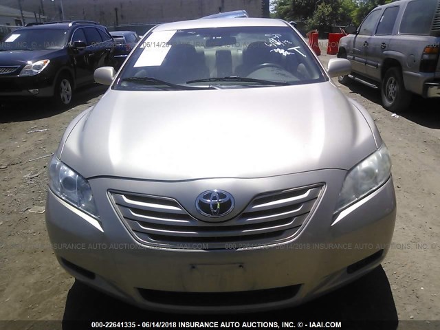 4T1BE46K59U390265 - 2009 TOYOTA CAMRY SE/LE/XLE 棕色 照片 6