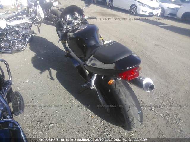 JS1GN7BA032103615 - 2003 SUZUKI GSX-R600 BLACK photo 3
