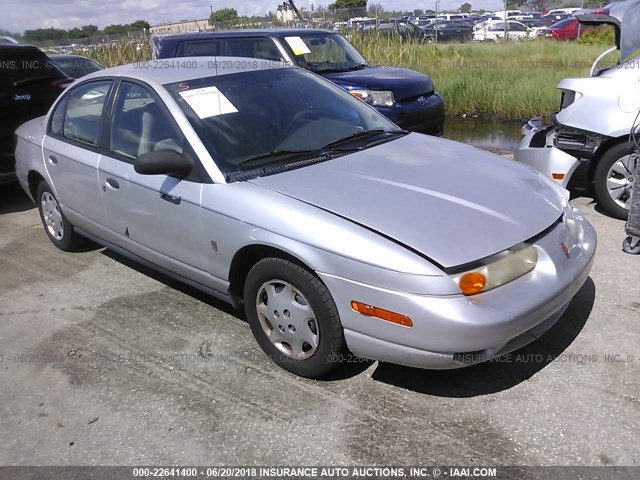 1G8ZH52872Z177721 - 2002 SATURN SL1 SILVER photo 1