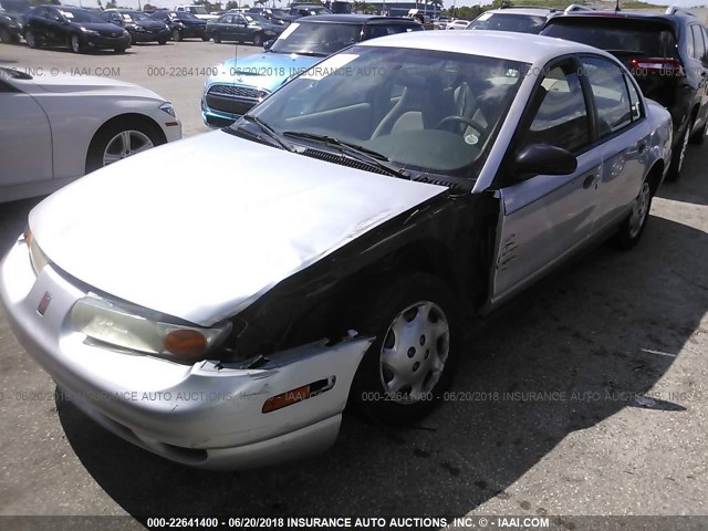 1G8ZH52872Z177721 - 2002 SATURN SL1 SILVER photo 6