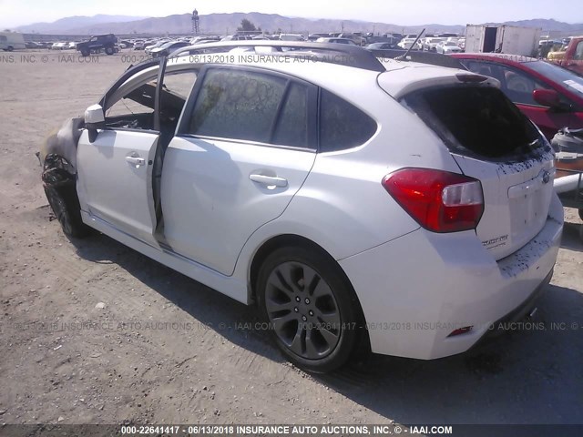 JF1GPAL63D1830249 - 2013 SUBARU IMPREZA SPORT PREMIUM WHITE photo 3