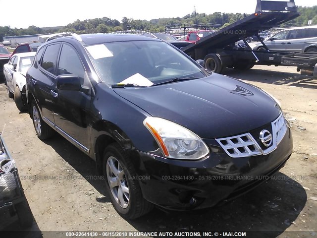 JN8AS5MT0BW157306 - 2011 NISSAN ROGUE S/SV/KROM BLACK photo 1