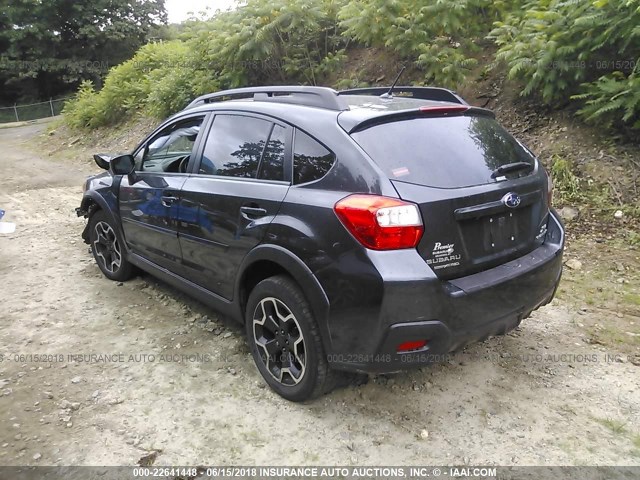 JF2GPADC2F8238500 - 2015 SUBARU XV CROSSTREK 2.0 PREMIUM GRAY photo 3