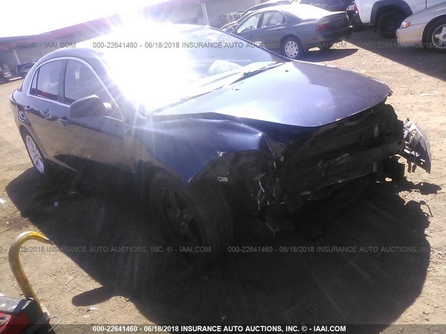 1G1ZB5EB2AF301627 - 2010 CHEVROLET MALIBU LS Mavi foto 1