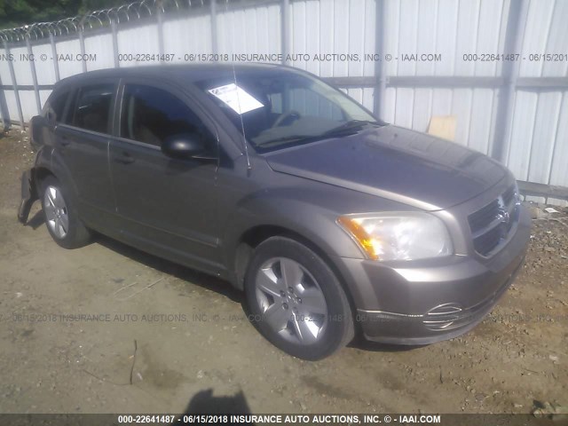 1B3HB48B87D113483 - 2007 DODGE CALIBER SXT BEIGE photo 1