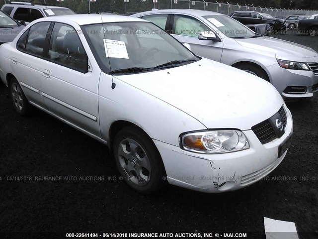 3N1CB51A35L484173 - 2005 NISSAN SENTRA 1.8S WHITE photo 1