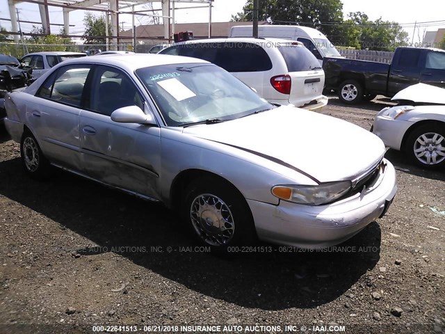 2G4WS52J741306061 - 2004 BUICK CENTURY CUSTOM SILVER photo 1