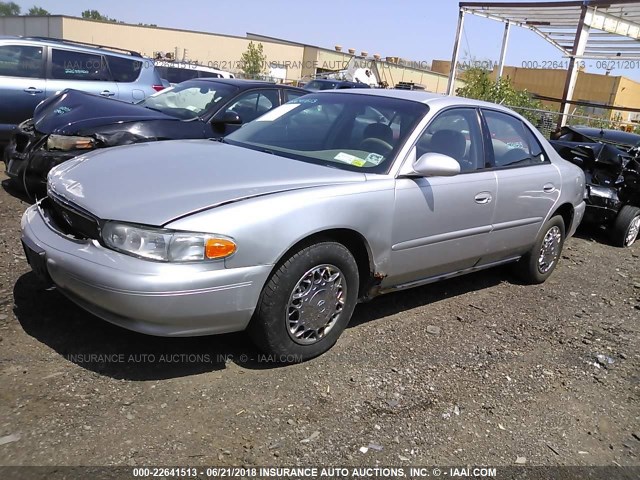 2G4WS52J741306061 - 2004 BUICK CENTURY CUSTOM SILVER photo 2