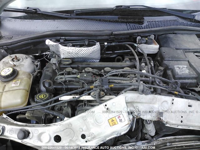 1FAFP31N87W208710 - 2007 FORD FOCUS ZX3/S/SE/SES GRAY photo 10