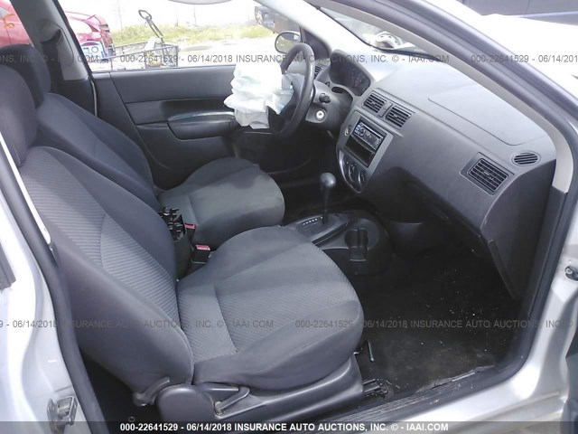 1FAFP31N87W208710 - 2007 FORD FOCUS ZX3/S/SE/SES GRAY photo 5