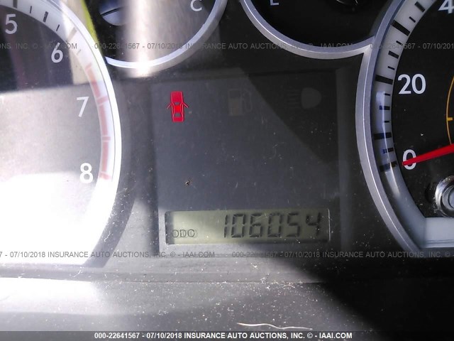 KL1TD56658B051415 - 2008 CHEVROLET AVEO LS ORANGE photo 7