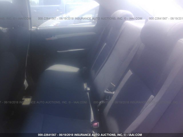 KL1TD56658B051415 - 2008 CHEVROLET AVEO LS ORANGE photo 8