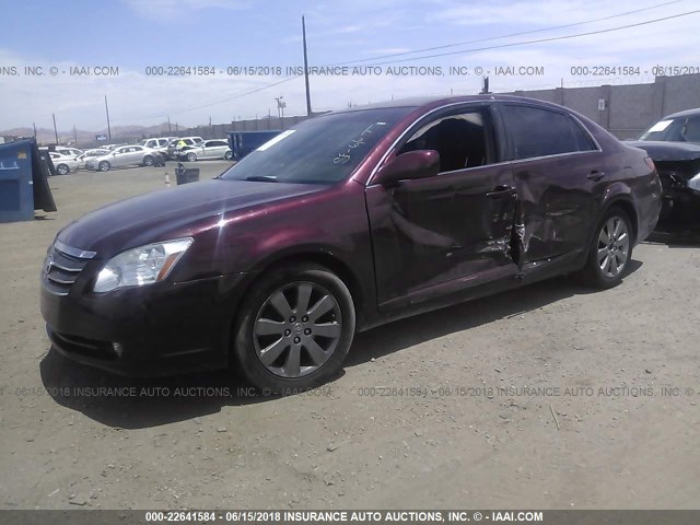 4T1BK36B37U203363 - 2007 TOYOTA AVALON XL/XLS/TOURING/LIMITED MAROON photo 2