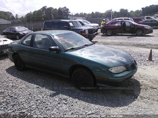 1G2NE12M4WC746508 - 1998 PONTIAC GRAND AM SE GREEN photo 1