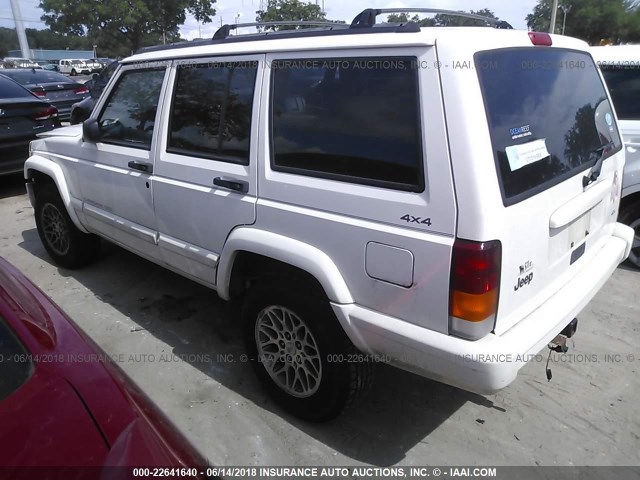 1J4FJ78S4VL520448 - 1997 JEEP CHEROKEE COUNTRY WHITE photo 3