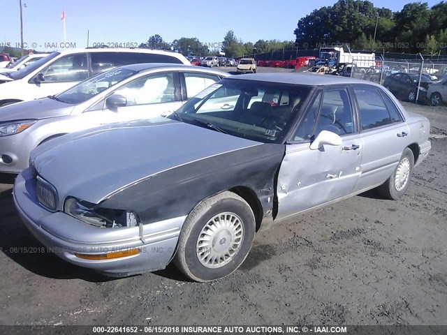1G4HR52K0WH438186 - 1998 BUICK LESABRE LIMITED GRAY photo 2