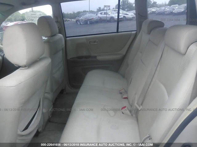 JTEEP21A750090383 - 2005 TOYOTA HIGHLANDER LIMITED TAN photo 8