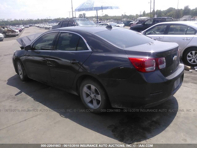 1G11B5SA3DF154330 - 2013 CHEVROLET MALIBU LS GRAY photo 3