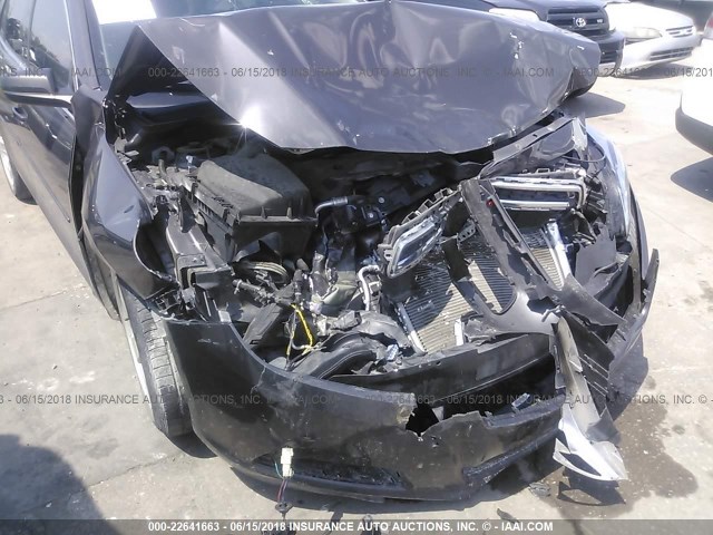 1G11B5SA3DF154330 - 2013 CHEVROLET MALIBU LS GRAY photo 6