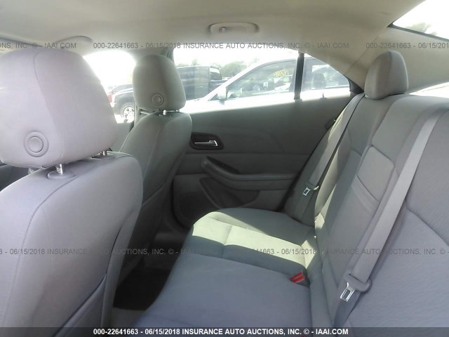 1G11B5SA3DF154330 - 2013 CHEVROLET MALIBU LS GRAY photo 8