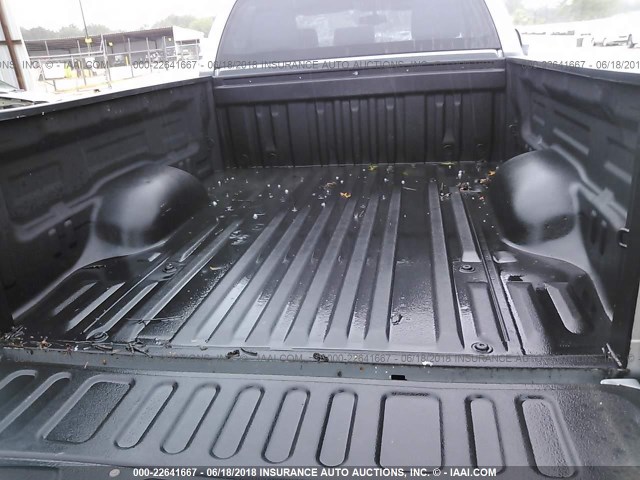 5TFRM5F1XBX024907 - 2011 TOYOTA TUNDRA DOUBLE CAB SR5 SILVER photo 8