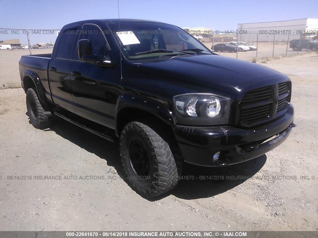 1D7KS28CX6J219635 - 2006 DODGE RAM 2500 ST/SLT BLACK photo 1