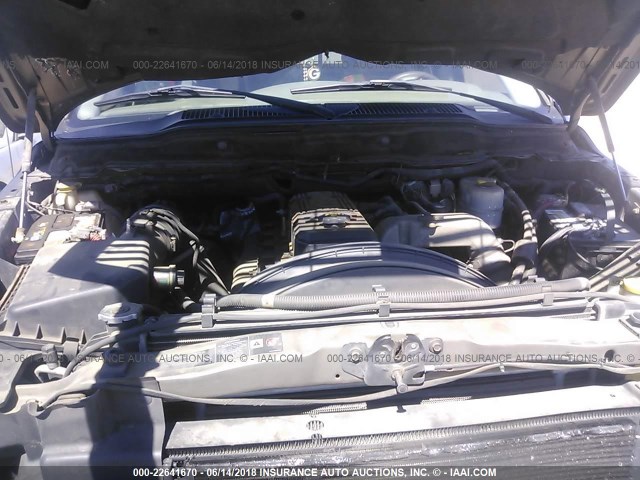 1D7KS28CX6J219635 - 2006 DODGE RAM 2500 ST/SLT 黑色 照片 10