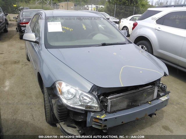 1G1ZH57B294257857 - 2009 CHEVROLET MALIBU 1LT 浅蓝色 照片 1