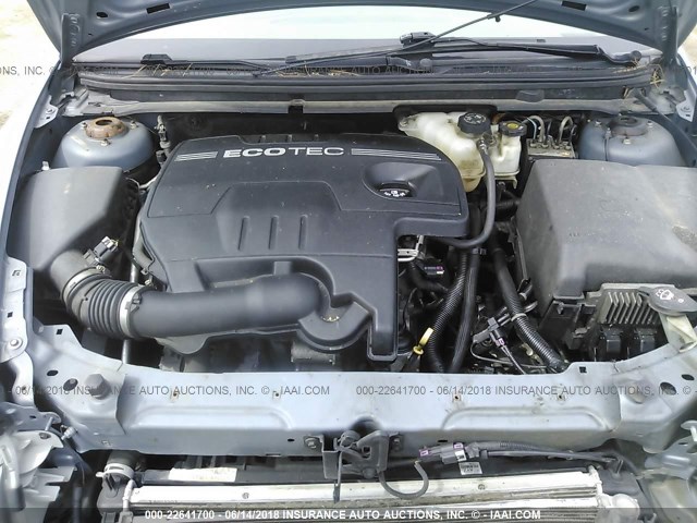 1G1ZH57B294257857 - 2009 CHEVROLET MALIBU 1LT 浅蓝色 照片 10