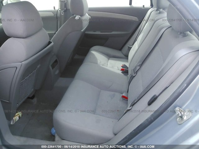1G1ZH57B294257857 - 2009 CHEVROLET MALIBU 1LT 浅蓝色 照片 8