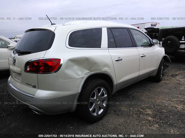 5GAER23D39J202426 - 2009 BUICK ENCLAVE CXL 白色 照片 4