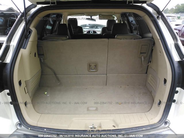 5GAER23D39J202426 - 2009 BUICK ENCLAVE CXL 白色 照片 8