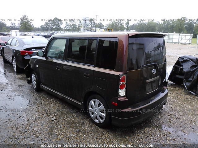 JTLKT324864118949 - 2006 TOYOTA SCION XB ყავისფერი ფოტო 3