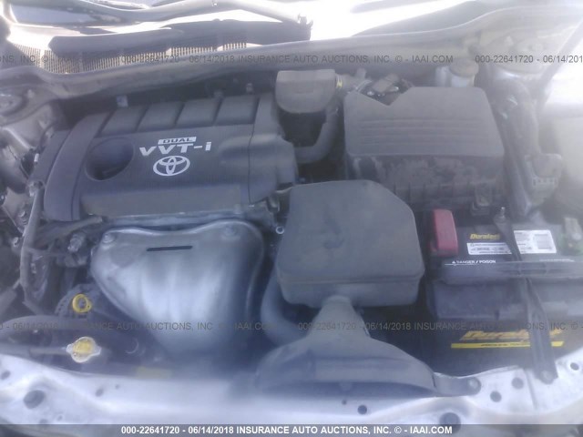 4T4BF3EK8AR065600 - 2010 TOYOTA CAMRY SE/LE/XLE Boz foto 10