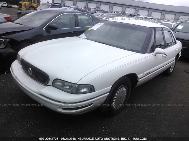 1G4HR52K5VH588602 - 1997 BUICK LESABRE LIMITED WHITE photo 2