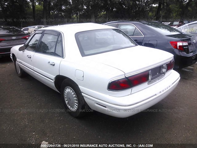 1G4HR52K5VH588602 - 1997 BUICK LESABRE LIMITED WHITE photo 3