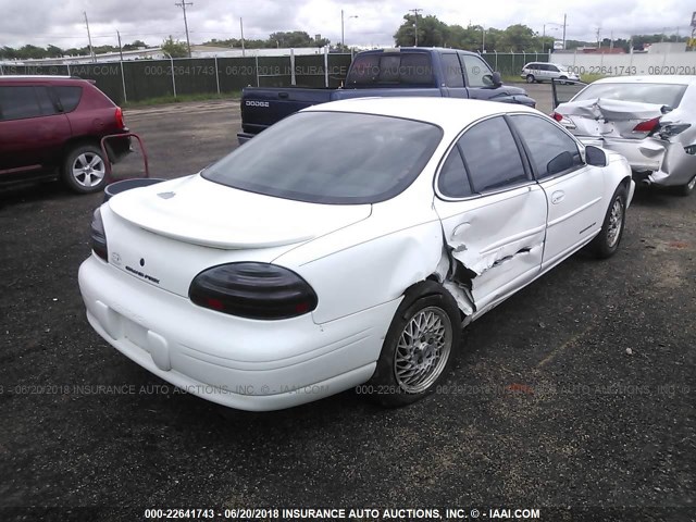 1G2WJ52K9WF218483 - 1998 PONTIAC GRAND PRIX SE 白色 照片 4