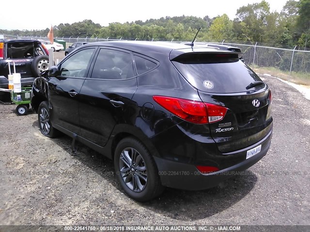 KM8JT3AF5FU107025 - 2015 HYUNDAI TUCSON GLS BLACK photo 3