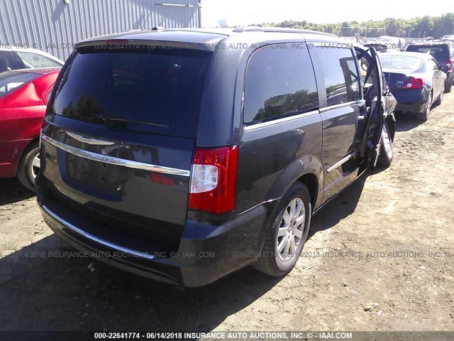 2A4RR8DG4BR666591 - 2011 CHRYSLER TOWN & COUNTRY TOURING L GRAY photo 4