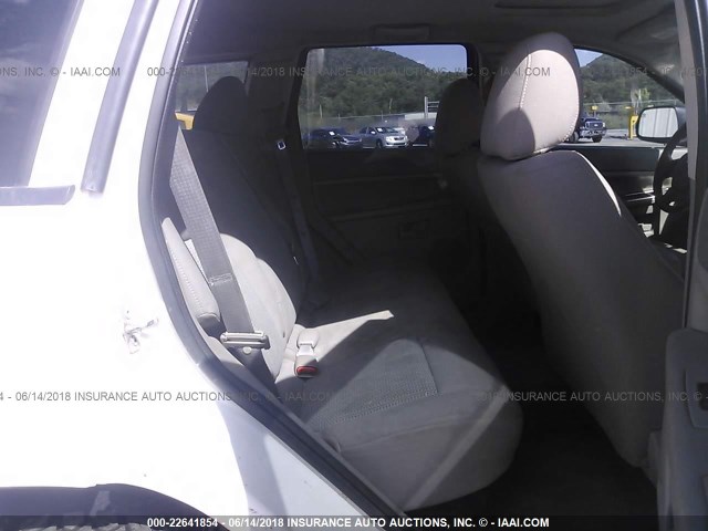 1J8GR48K27C678364 - 2007 JEEP GRAND CHEROKEE LAREDO/COLUMBIA/FREEDOM 白色 照片 8