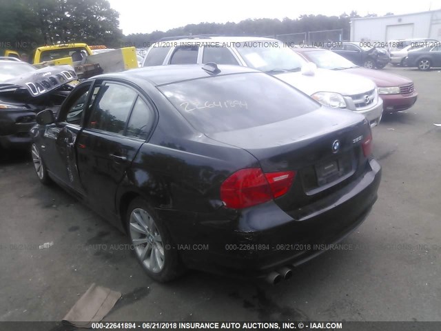 WBAPK53559A643381 - 2009 BMW 328 XI SULEV BLACK photo 3