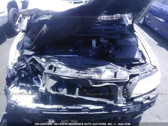 YV1RS592672628799 - 2007 VOLVO S60 2.5T SILVER photo 10