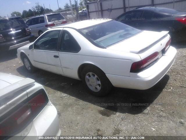 1FALP62W5RH207839 - 1994 FORD THUNDERBIRD LX WHITE photo 3