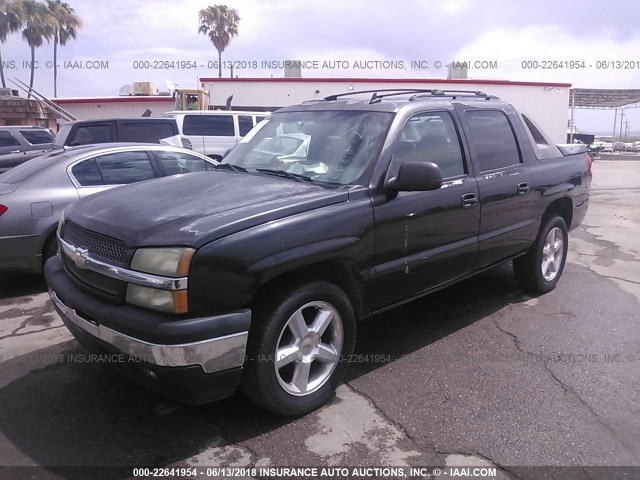 3GNEC12Z06G132024 - 2006 CHEVROLET AVALANCHE C1500 GRAY photo 2