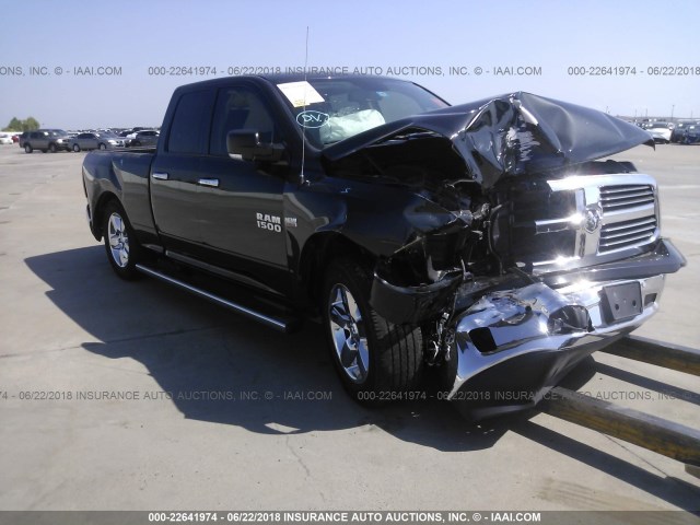 1C6RR6GT1HS505374 - 2017 RAM 1500 SLT BLACK photo 1