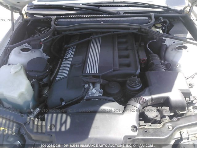 WBAAM3347YCA88077 - 2000 BMW 323 I SILVER photo 10