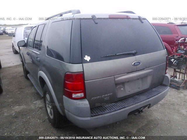 1FMZU62K62ZC66128 - 2002 FORD EXPLORER XLS BROWN photo 3