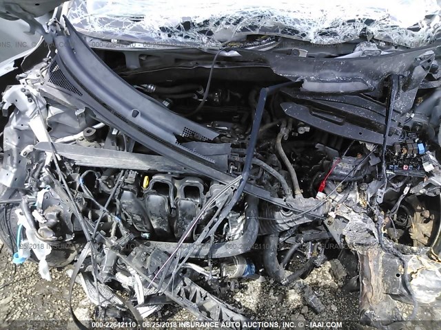 KM8JU3AC2AU114803 - 2010 HYUNDAI TUCSON GLS/LIMITED ვერცხლისფერი ფოტო 10