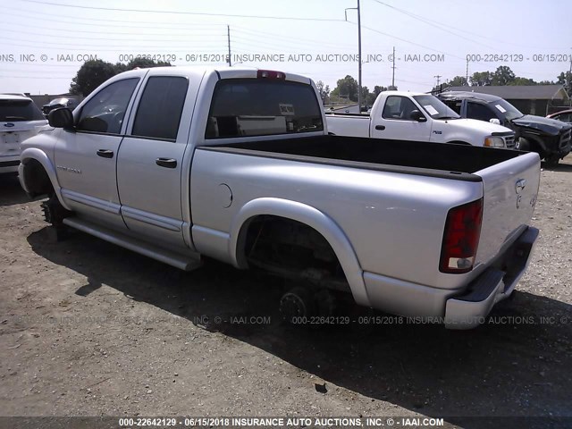 3D7KS28C25G825365 - 2005 DODGE RAM 2500 ST/SLT SILVER photo 3